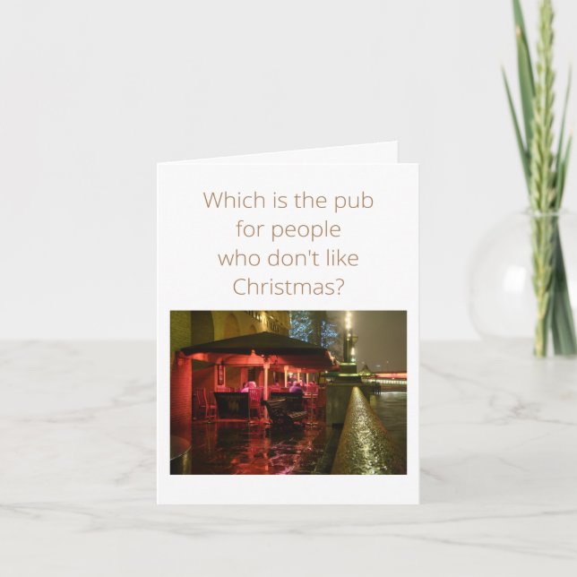 Pub Christmas Card (Front)