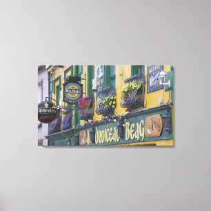 Pub, Dingle, Dingle Peninsula, County Kerry, Canvas Print