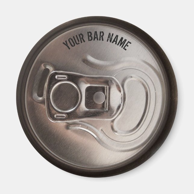 Pub Or Bar Owner Beer Can Magnet (Front)