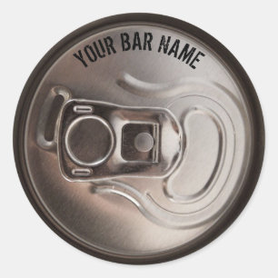 Pub Or Bar Owner Beer Can Sticker