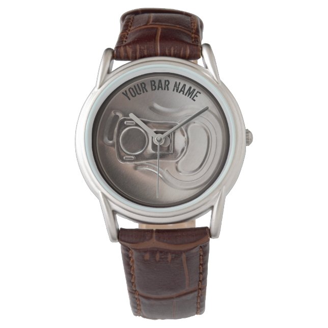 Pub Or Bar Owner Beer Can Watch (Front)