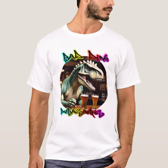 PUBASAURUS by BAD Dino  T-Shirt (Front)