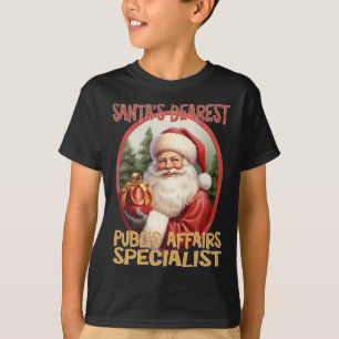 Public Affairs Specialist Christmas Holiday Love X T-Shirt