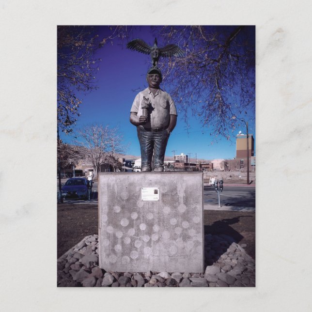 Public Art Sculpture Postcard (Front)