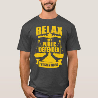 Public Defender Attorney Gift T-Shirt