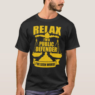 Public Defender Attorney Gift T-Shirt