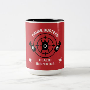 Public Health Inspector - Environmental Health Co Two-Tone Coffee Mug