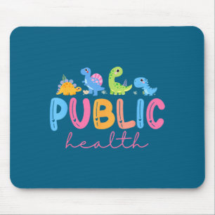 Public Health Nurse Dinosaurs Nursing Design For M Mouse Pad