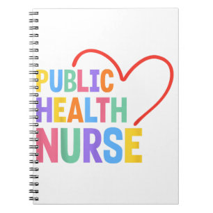 Public Health Nurse Heart Notebook