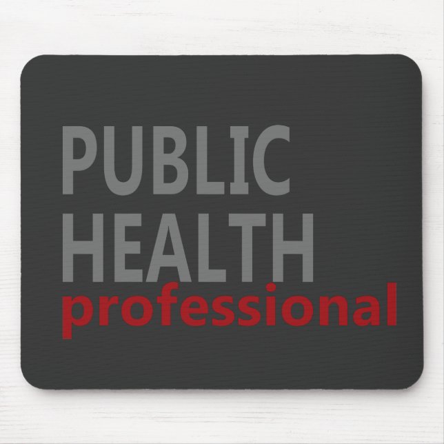 public health professional mouse pad (Front)