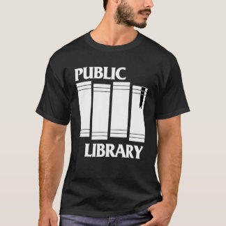 Public Library Book T-Shirt