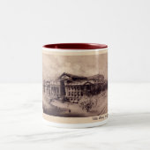 Public Library, New York City Vintage Two-Tone Coffee Mug (Center)
