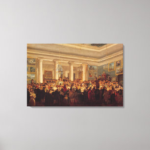 Public Sale at the Hotel Bullion Canvas Print