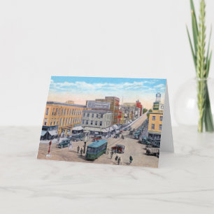 Public Square at Hagerstown Maryland Card