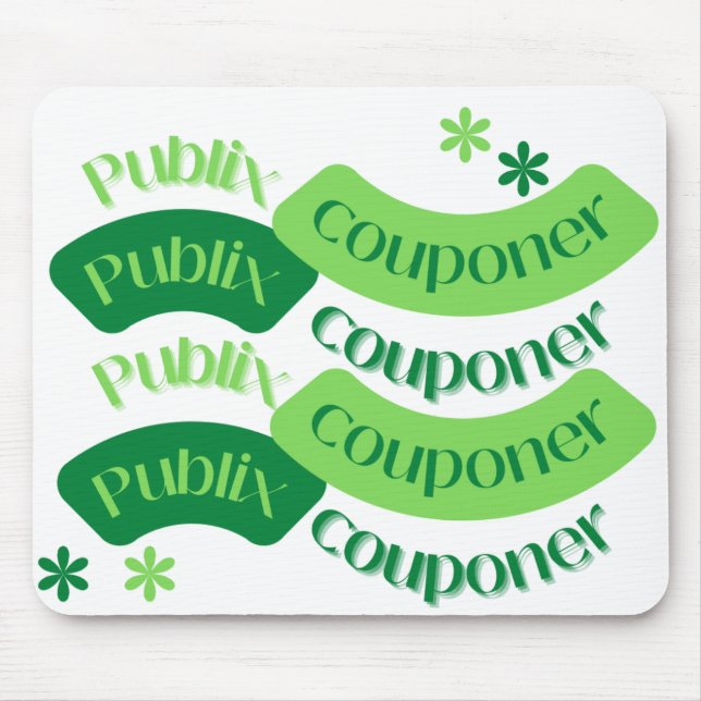 Publix couponer mousepad (Front)