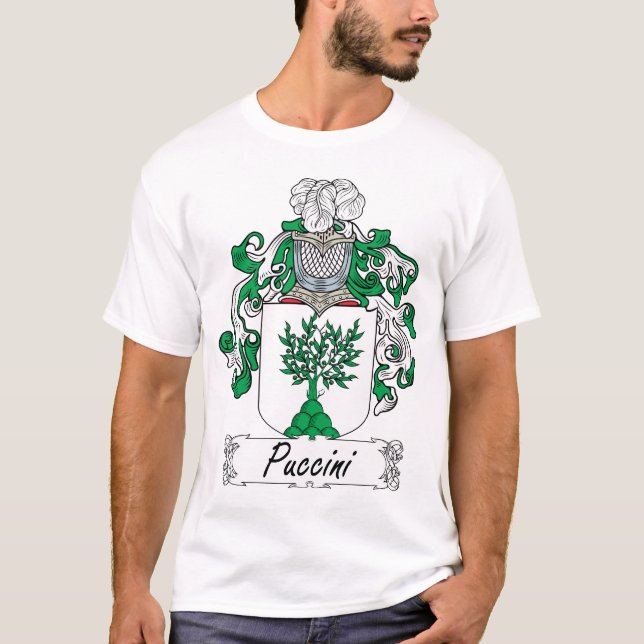 Puccini Family Crest T-Shirt (Front)