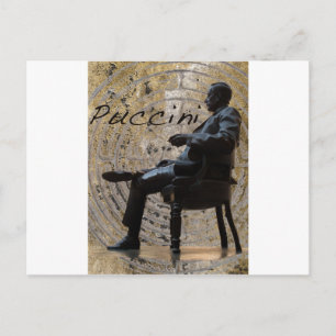 Puccini_Statue_Lucca1 Postcard