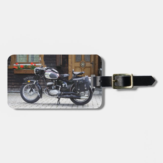 Puch 125 SV Luggage Tag (Front Horizontal)