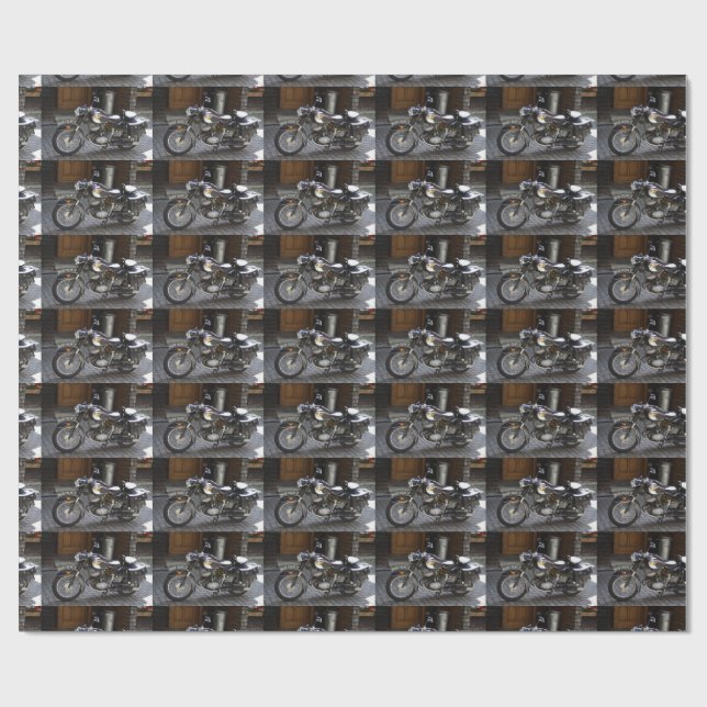 Puch 125 SV Wrapping Paper (Flat)