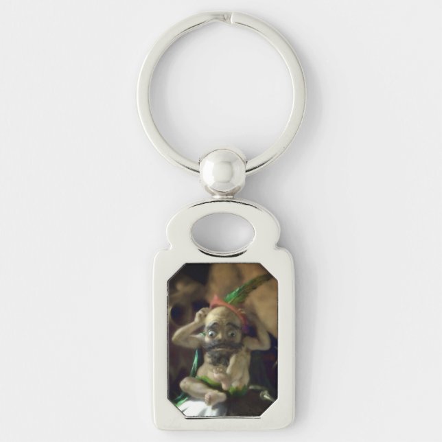 Puck and Fairies (detail) Key Ring (Front)