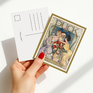 Puck Christmas 1902 Postcard