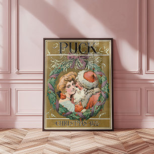Puck Christmas 1905 Poster