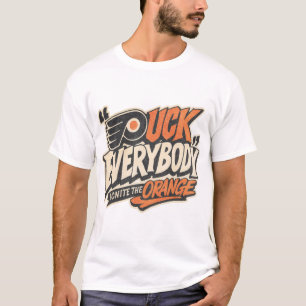Puck Everybody Ignite The Orange Philadelphia T-Shirt