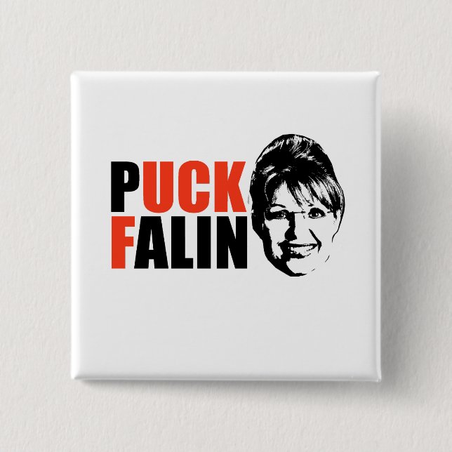 PUCK FALIN T-shirts and Gifts 15 Cm Square Badge (Front)