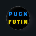 Puck Futin Button Ukrainian Flag - Support Ukraine<br><div class="desc">I Stand With Ukraine - Freedom - Peace - Support Ukraine Buttons - Solidarity - Flag of Ukraine - Strong Together - Freedom Victory - Puck Futin ! Let's make the world a better place - everybody together ! A better world begins - depends - needs YOU too ! You...</div>