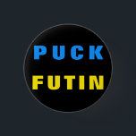 Puck Futin Button Ukrainian Flag - Support Ukraine<br><div class="desc">I Stand With Ukraine - Freedom - Peace - Support Ukraine Buttons - Solidarity - Flag of Ukraine - Strong Together - Freedom Victory - Puck Futin ! Let's make the world a better place - everybody together ! A better world begins - depends - needs YOU too ! You...</div>