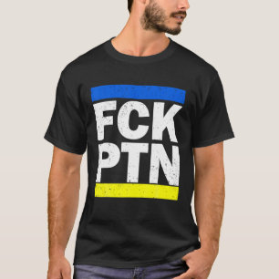 Puck Futin Meme I Stand With Ukraine Ukrainian Lov T-Shirt