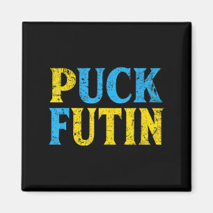 Puck Futin Stand With Ukraine Puck Futin Stand Ukr Magnet