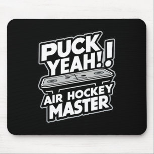 Puck Master Funny Air-hockey Design Mouse Pad