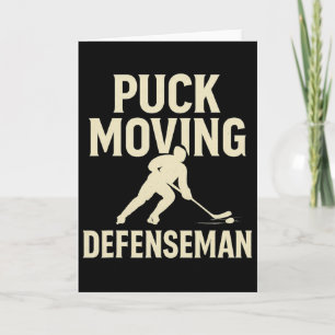 Puck Moving Defenceman Hockey Player Defense Card