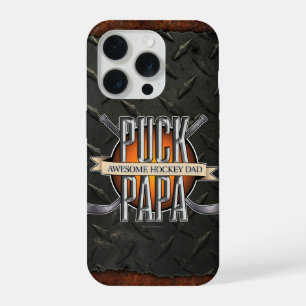 Puck Papa (Hockey Dad) iPhone 15 Pro Case