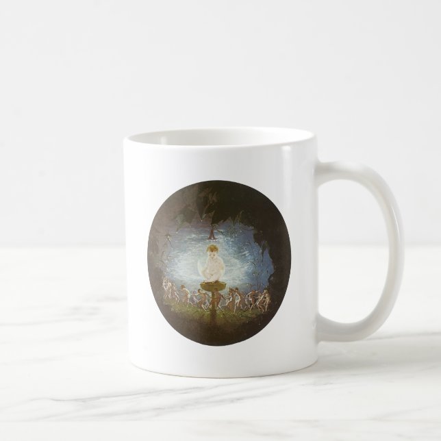 Puck Print by Richard Dadd Coffee Mug (Right)