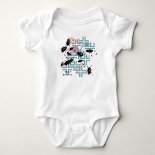 Puck’s Bug Swarm Baby Bodysuit
