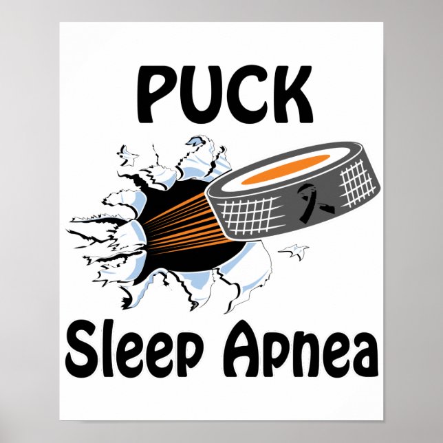 Puck The Causes Sleep-Apnoea Poster (Front)