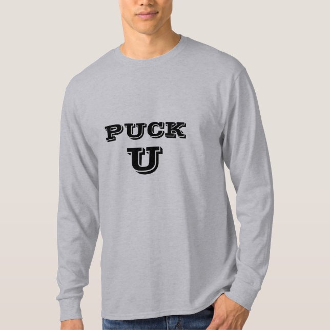PUCK U T-Shirt (Front)
