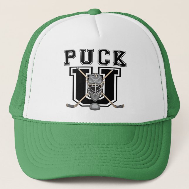 PUCK U TRUCKER HAT (Front)