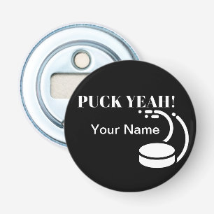Puck Yeah Hockey Bottle Opener