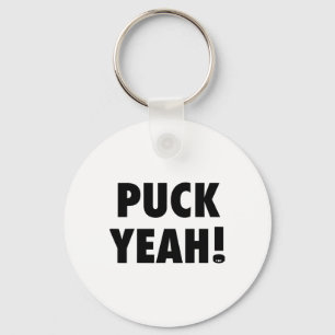 Puck Yeah! T Hockey S For Fans  Key Ring