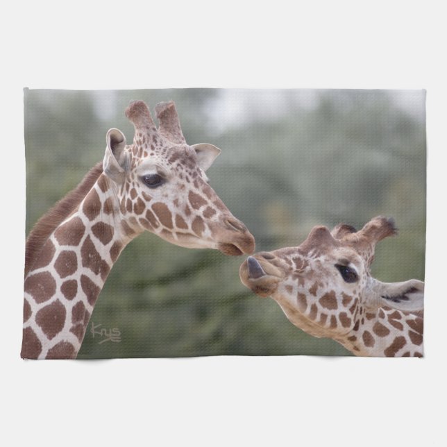 Pucker Up! Kitchen Towel (Horizontal)