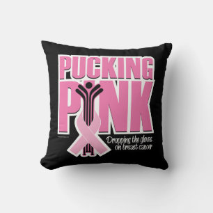 Pucking Pink (Hockey) Cushion