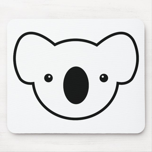 Pudding the Koala Mouse Pad (Front)