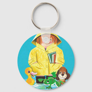 Puddles of Fun Key Ring