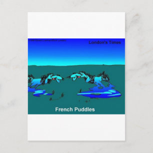 Puddles Of Poodles Funny Gifts Tees Mugs Etc Postcard