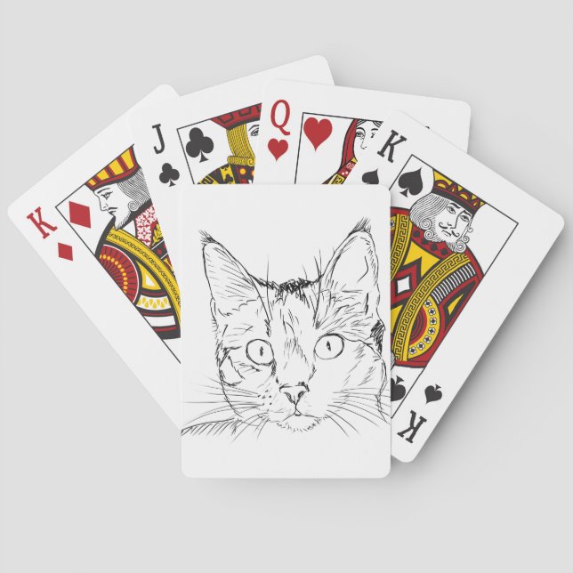 Puddy Cat Playing Cards (Back)