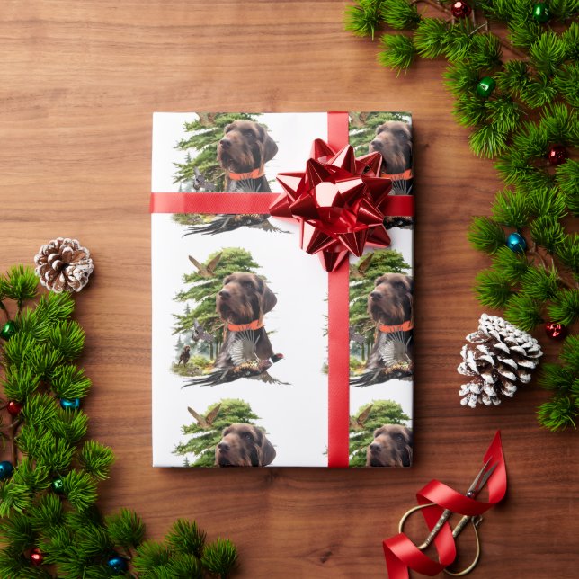Pudelpointers Wrapping Paper (Holiday Gift)