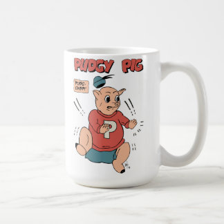 Pudgy Pig Coffee Mug (15 oz. size)